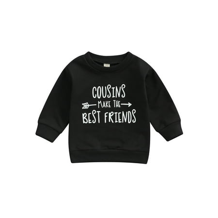 Newborn Infant Baby Boys Girls Pullover Long Sleeve Letters Print Sweatshirt Shirt Sweater Tops Fall Winter Clothes
Newborn Infant Baby Boys Girls Pullover Long Sleeve Letters Print Sweatshirt Shirt Sweater Tops Fall Winter Clothes