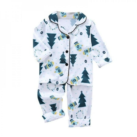Christmas decorations!!Summer Baby Kids Girls Boys Christmas Print Sleepwear Set Long Sleeve Blouse Tops+sleep Pants
Christmas decorations!!Summer Baby Kids Girls Boys Christmas Print Sleepwear Set Long Sleeve Blouse Tops+sleep Pants
