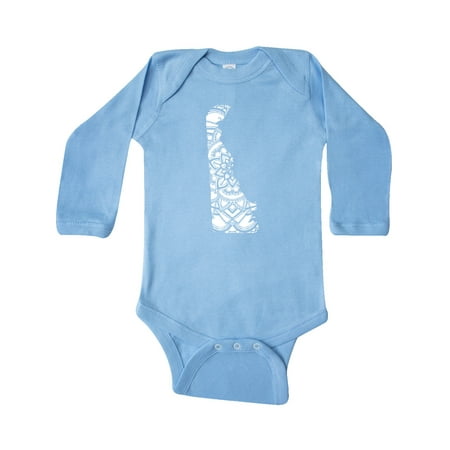 Inktastic Delaware Silhouette Mandala Gift Baby Boy or Baby Girl Long Sleeve Bodysuit
Inktastic Delaware Silhouette Mandala Gift Baby Boy or Baby Girl Long Sleeve Bodysuit