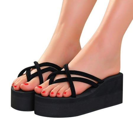 new home gifts for home Slippers For Women Ladies Bohemian Wedges Slippers Causal Beach Shoes Flip Flops Sandals Eva Black
new home gifts for home Slippers For Women Ladies Bohemian Wedges Slippers Causal Beach Shoes Flip Flops Sandals Eva Black