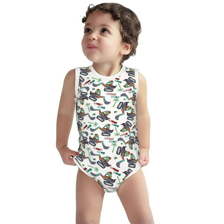 Vsdgher Dinosaur on Excavator2 Print Baby Unisex Baby Cotton Sleeveless Bodysuits Soft and velvety comfortable and breathable
Vsdgher Dinosaur on Excavator2 Print Baby Unisex Baby Cotton Sleeveless Bodysuits Soft and velvety comfortable and breathable