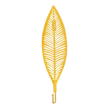 Decorative Leaf Iron Hook Oversized Plant Modern Key Holder Wall Mounted Gold Single Hanger for Hallway Living Room 
Decorative Leaf Iron Hook Oversized Plant Modern Key Holder Wall Mounted Gold Single Hanger for Hallway Living Room