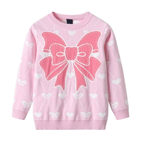 Youmylove Toddler Boys Girls Winter Long Sleeve Cartoon Heart Bowknot Knit Sweater Warm Children Clothes Child Playwear
Youmylove Toddler Boys Girls Winter Long Sleeve Cartoon Heart Bowknot Knit Sweater Warm Children Clothes Child Playwear