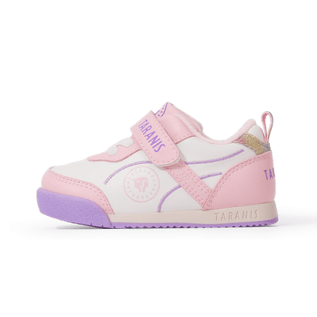 TARANIS Toddler Girls Sneakers Anti-slip Soft-soled Velvet Shoes For Fall Winter New