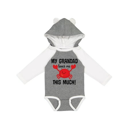 Inktastic Grandad Loves Me Grandchild Crab Gift Baby Boy or Baby Girl Long Sleeve Bodysuit
Inktastic Grandad Loves Me Grandchild Crab Gift Baby Boy or Baby Girl Long Sleeve Bodysuit