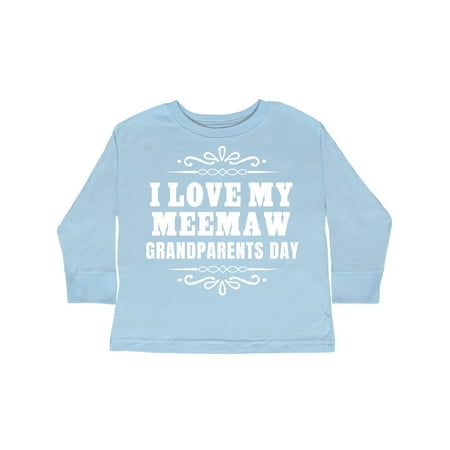 Inktastic Grandparents Day I Love My Meemaw Gift Toddler Boy or Toddler Girl Long Sleeve T-Shirt
Inktastic Grandparents Day I Love My Meemaw Gift Toddler Boy or Toddler Girl Long Sleeve T-Shirt
