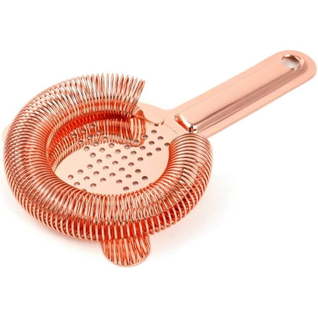 Cocktail Strainer 304 Stainless Steel Bar Strainer for Bartenders with 100 Wire Spring
Cocktail Strainer 304 Stainless Steel Bar Strainer for Bartenders with 100 Wire Spring