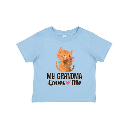 Inktastic Grandma Loves Me Girls Granddaughter Cat Gift Toddler Toddler Girl T-Shirt
Inktastic Grandma Loves Me Girls Granddaughter Cat Gift Toddler Toddler Girl T-Shirt