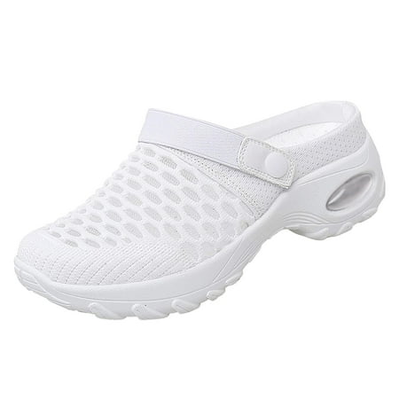 Womens Mesh Sneakers Casual Walking Shoes Breathable Slip On Slippers Air Cushion Platform Backless Flying Woven Shoes
Womens Mesh Sneakers Casual Walking Shoes Breathable Slip On Slippers Air Cushion Platform Backless Flying Woven Shoes