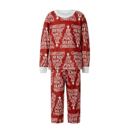 Christmas Family Matching Pajamas Set Cartoon Pattern Family Matching Long Sleeves Nightwear 
Christmas Family Matching Pajamas Set Cartoon Pattern Family Matching Long Sleeves Nightwear