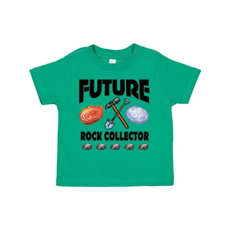 Inktastic Future Rock Collector Gift Toddler Boy or Toddler Girl T-Shirt
