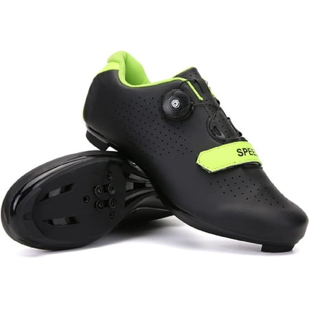 Cycling Shoes Men Women Outdoor Sports Mountain Bike Sneakers Black and Green-road Bottom EU 39
Cycling Shoes Men Women Outdoor Sports Mountain Bike Sneakers Black and Green-road Bottom EU 39