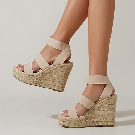 FZM Women shoes Sandals For Women Ladies Fashion Solid Wedges Casual Roman Shoes Sandals
FZM Women shoes Sandals For Women Ladies Fashion Solid Wedges Casual Roman Shoes Sandals