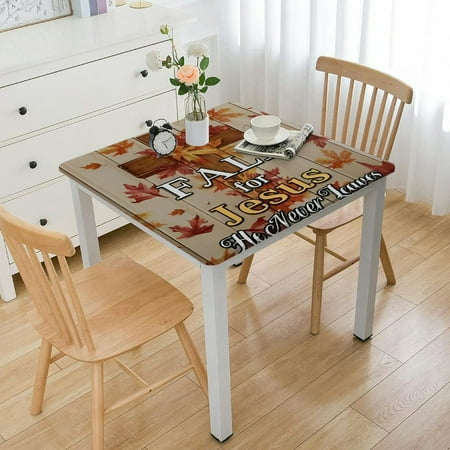 ZHZY Square Table Cover 100% Polyester Fiber Waterproof Great for Home Kitchen Parties Holiday Dinner 52 *52
ZHZY Square Table Cover 100% Polyester Fiber Waterproof Great for Home Kitchen Parties Holiday Dinner 52 *52