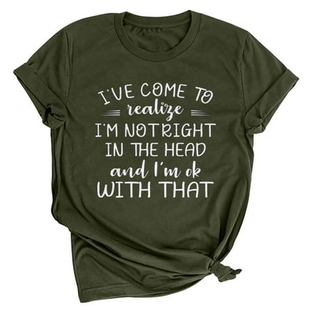 KEJIG Corset Tops For Women Plus Size Women s Summer Fashion Loose Round Neck Letter Print Short Sleeve Top T-Shirt
KEJIG Corset Tops For Women Plus Size Women s Summer Fashion Loose Round Neck Letter Print Short Sleeve Top T-Shirt