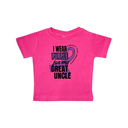 Inktastic Chronic Pain I Wear Purple For My Great Uncle Gift Baby Boy or Baby Girl T-Shirt
Inktastic Chronic Pain I Wear Purple For My Great Uncle Gift Baby Boy or Baby Girl T-Shirt