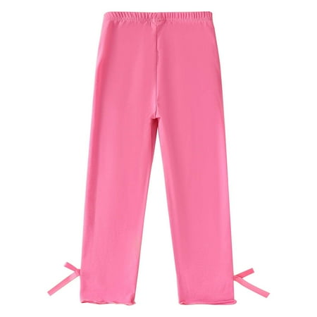 TIREOW Daily Pants for Kids Girls Autumn and Winter Elastic Waist Solid Candy Color Sweet Bowknot Bottom Pants Soft and Comfortable Trousers(18-24 Months Hot Pink)
TIREOW Daily Pants for Kids Girls Autumn and Winter Elastic Waist Solid Candy Color Sweet Bowknot Bottom Pants Soft and Comfortable Trousers(18-24 Months Hot Pink)