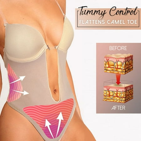 Women s Beauty Backwear Plus Size Open Back Built In Bra Shaper Seamless Open Crotch
Women s Beauty Backwear Plus Size Open Back Built In Bra Shaper Seamless Open Crotch