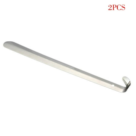 2 Pieces Professional Stainless Steel Shoe Horns Long Handle Shoehorn Convenient Shoes Wearing Lifter
2 Pieces Professional Stainless Steel Shoe Horns Long Handle Shoehorn Convenient Shoes Wearing Lifter