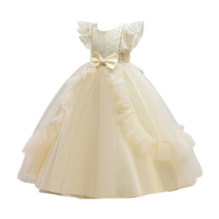 Girls Dress Kids Children Sleeveless Lace Bowknot Mesh Long Piano Performance Princess Dresses 8-9 Years
Girls Dress Kids Children Sleeveless Lace Bowknot Mesh Long Piano Performance Princess Dresses 8-9 Years