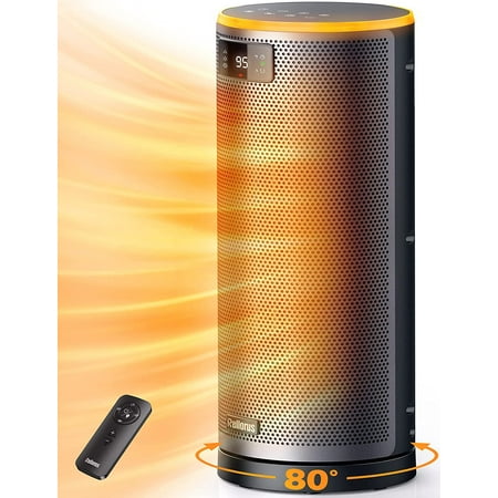DOYYS Space Heaters for Indoor Use 1500W Fast Heating Portable Electric PTC Ceramic Heaters with ETL Certified Remote Thermostat 80° Oscillating Night Light for Bedroom Large Room Office
DOYYS Space Heaters for Indoor Use 1500W Fast Heating Portable Electric PTC Ceramic Heaters with ETL Certified Remote Thermostat 80° Oscillating Night Light for Bedroom Large Room Office