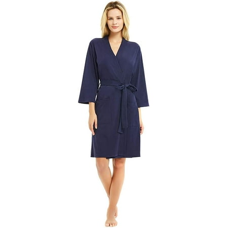 U2SKIIN Womens Robes Lightweight Blend Cotton Bathrobe 3/4 Sleeves Knit Soft Sleepwear Ladies Loungewear (Navy XL)
U2SKIIN Womens Robes Lightweight Blend Cotton Bathrobe 3/4 Sleeves Knit Soft Sleepwear Ladies Loungewear (Navy XL)