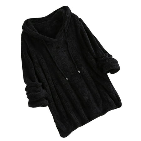 Plus Size Autumn Winter Women Long Sleeve Hooded Plush Fluffy Hoodies Fleece Pullover Pajama Loose Hoodie Top New
Plus Size Autumn Winter Women Long Sleeve Hooded Plush Fluffy Hoodies Fleece Pullover Pajama Loose Hoodie Top New