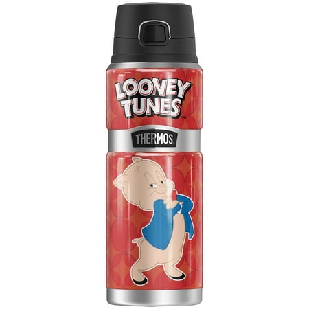 Looney Tunes Porky Pig Mid Century Pattern THERMOS STAINLESS KING Stainless Steel Drink Bottle Vacuum insulated & Double Wall 24oz
Looney Tunes Porky Pig Mid Century Pattern THERMOS STAINLESS KING Stainless Steel Drink Bottle Vacuum insulated & Double Wall 24oz