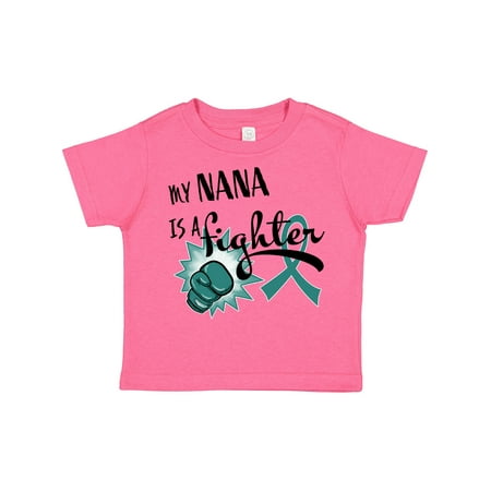 Inktastic Ovarian Cancer Awareness My Nana is a Fighter Gift Toddler Boy or Toddler Girl T-Shirt
Inktastic Ovarian Cancer Awareness My Nana is a Fighter Gift Toddler Boy or Toddler Girl T-Shirt