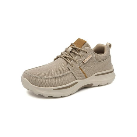 Rockomi Men Casual Shoes Lace Up Canvas Sneaker Lightweight Sneakers Mens Non-slip Slip Resistant Walking Shoe Breathable Comfort Khaki 7
Rockomi Men Casual Shoes Lace Up Canvas Sneaker Lightweight Sneakers Mens Non-slip Slip Resistant Walking Shoe Breathable Comfort Khaki 7