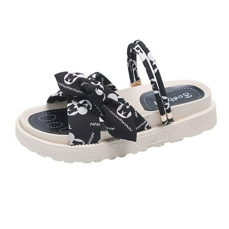 CoCopeaunt Womens Slippers New Platform Flat Shoes Indoor Slippers Beach Shoes Ladies Summer Sandals Anti-Slip Bow Roman Platform
CoCopeaunt Womens Slippers New Platform Flat Shoes Indoor Slippers Beach Shoes Ladies Summer Sandals Anti-Slip Bow Roman Platform