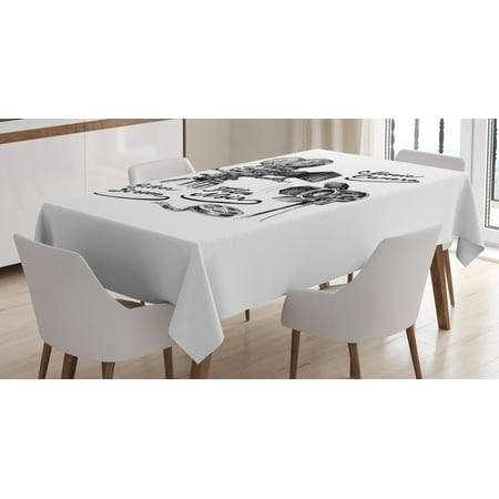 Ambesonne Movie Theater Tablecloth Rectangular Table Cover Old Equipment 60 x84 Black White
Ambesonne Movie Theater Tablecloth Rectangular Table Cover Old Equipment 60 x84 Black White