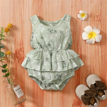 niuredltd baby girls floral spring summer print sleeveless ruffle romper bosyduit clothes
niuredltd baby girls floral spring summer print sleeveless ruffle romper bosyduit clothes