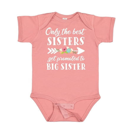 Inktastic Only the Best Sisters Get Promoted to Big Sister with Flower Gift Baby Boy or Baby Girl Bodysuit
Inktastic Only the Best Sisters Get Promoted to Big Sister with Flower Gift Baby Boy or Baby Girl Bodysuit