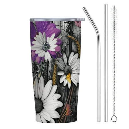 Autua Flowers Butterfly Wood 20oz Car Tumbler with Straw 304 Stainless Steel Environmentally Friendly Odorless Birthday Gifts for Women 20oz
Autua Flowers Butterfly Wood 20oz Car Tumbler with Straw 304 Stainless Steel Environmentally Friendly Odorless Birthday Gifts for Women 20oz
