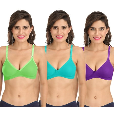 Ossirrio Women s Everyday Non Padded Non Wired 3/4th Coverage T-Shirt Bra with Free Transparent Strap
Ossirrio Women s Everyday Non Padded Non Wired 3/4th Coverage T-Shirt Bra with Free Transparent Strap