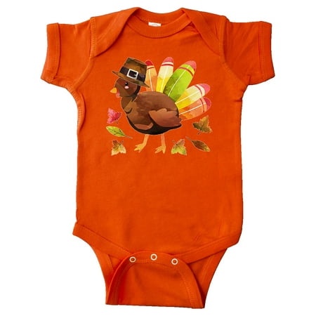 Inktastic Cute Thanksgiving Turkey in Pilgrim Hat Gift Baby Boy or Baby Girl Bodysuit
Inktastic Cute Thanksgiving Turkey in Pilgrim Hat Gift Baby Boy or Baby Girl Bodysuit