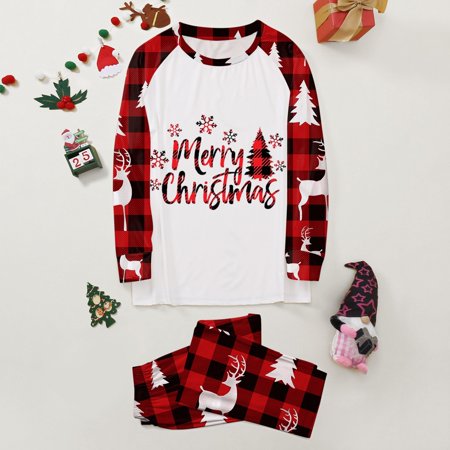 ERTUTUYI Family Pajamas Set Christmas Pajamas Plaid Print Homewear Moms White XXL
ERTUTUYI Family Pajamas Set Christmas Pajamas Plaid Print Homewear Moms White XXL