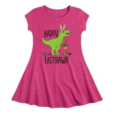 Instant Message - Happy Eastrawr - Toddler And Youth Girls Fit And Flare Dress 
Instant Message - Happy Eastrawr - Toddler And Youth Girls Fit And Flare Dress