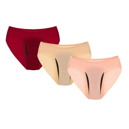 FeternalPlus Size For Women Absorbent Waterproof Liquid Traceless Low Waist Triangular Physiological Panties 3PC
FeternalPlus Size For Women Absorbent Waterproof Liquid Traceless Low Waist Triangular Physiological Panties 3PC
