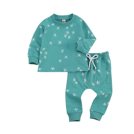 Nokiwiqis Baby Boy Girl 2PCS Set White Star Print Cotton Pullover Top Drawstring Pants
Nokiwiqis Baby Boy Girl 2PCS Set White Star Print Cotton Pullover Top Drawstring Pants