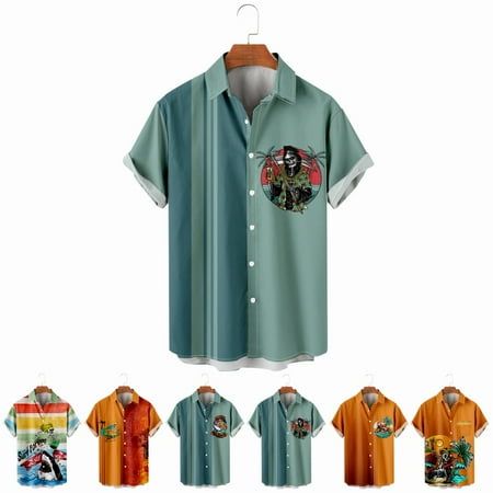 LANLIN Hawaiian Unisex Crewneck T-Shirts Print Slim-Fit Costume Size 100-170/XXS-8XL
LANLIN Hawaiian Unisex Crewneck T-Shirts Print Slim-Fit Costume Size 100-170/XXS-8XL