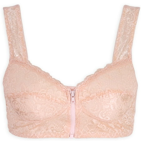 Qcmgmg Women Lace T-shirt Seamless Wireless Bra Comfort Eyelash Zip Front Close Support Plus Size Minimizer Bras
Qcmgmg Women Lace T-shirt Seamless Wireless Bra Comfort Eyelash Zip Front Close Support Plus Size Minimizer Bras