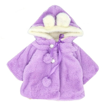 BueatyH Baby Girls Infant Rabbit Ear Hoodie Warm Coat Pom Pom Bowknot Winter Clothes
BueatyH Baby Girls Infant Rabbit Ear Hoodie Warm Coat Pom Pom Bowknot Winter Clothes