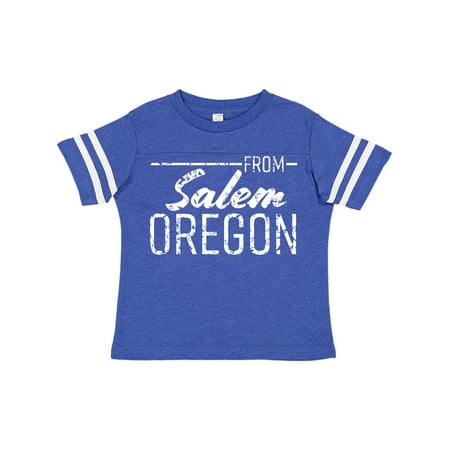 Inktastic From Salem Oregon in White Distressed Text Gift Toddler Boy or Toddler Girl T-Shirt
Inktastic From Salem Oregon in White Distressed Text Gift Toddler Boy or Toddler Girl T-Shirt