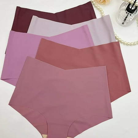 5 Packs Women‘s Seamless High Waist Panties Simple Comfy Elastic Briefs Women‘s Lingerie & Underwear
5 Packs Women‘s Seamless High Waist Panties Simple Comfy Elastic Briefs Women‘s Lingerie & Underwear