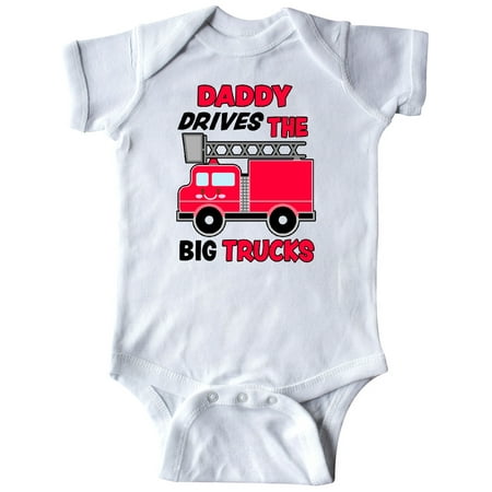 Inktastic Daddy Drives The Big Trucks with Fire Truck Gift Baby Boy or Baby Girl Bodysuit
Inktastic Daddy Drives The Big Trucks with Fire Truck Gift Baby Boy or Baby Girl Bodysuit