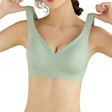 Seamless Bra Wireless Bra for Women Convertible Strap Ultra Comfort Bra V Neck Invisible Bralette
Seamless Bra Wireless Bra for Women Convertible Strap Ultra Comfort Bra V Neck Invisible Bralette
