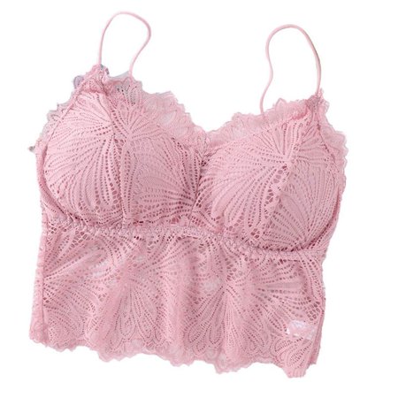Taicanon Women s Lace Sling Stretch Lace Bra Camisole Bralette Breathable Lace Bralette Top for Women Girls(Pink)
Taicanon Women s Lace Sling Stretch Lace Bra Camisole Bralette Breathable Lace Bralette Top for Women Girls(Pink)