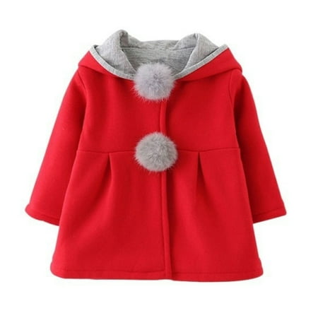 Chaoren Lovely Baby Rabbit Ears Hooded Girls Spring Autumn Jacket Coat Warm Outerwear
Chaoren Lovely Baby Rabbit Ears Hooded Girls Spring Autumn Jacket Coat Warm Outerwear